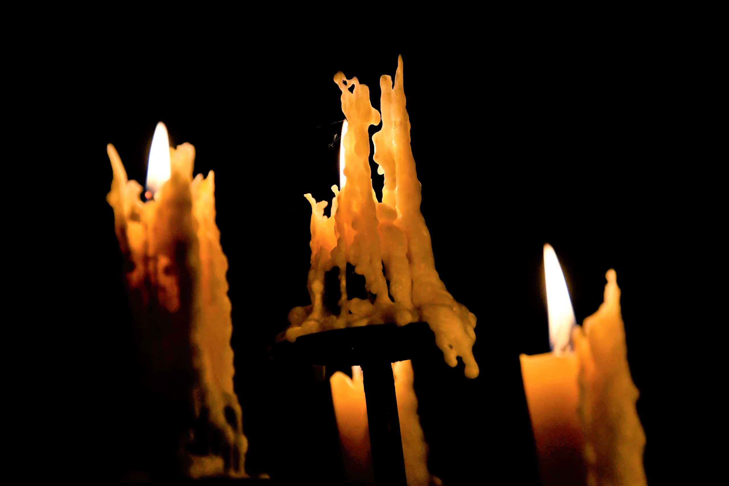 drei Kerzen